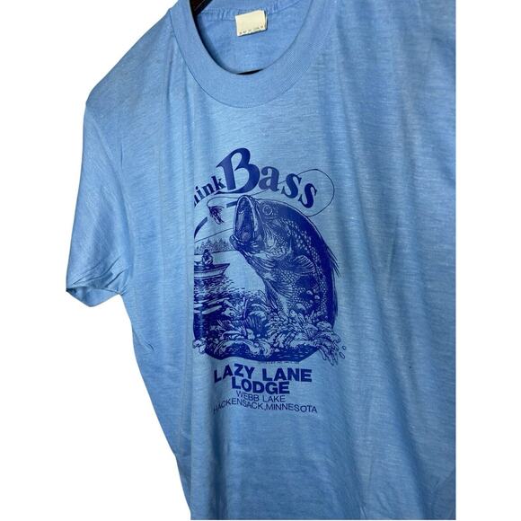 Screen stars vintage Lazy lane lodge webb lake hackensack MN 1979 single stitch - Picture 1 of 3